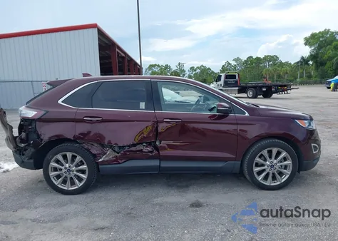 2018 Ford Edge Titanium из США, поврежденный, VIN 2FMPK4K87JBB50203